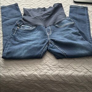 Women's Blue Maternity Jeans
